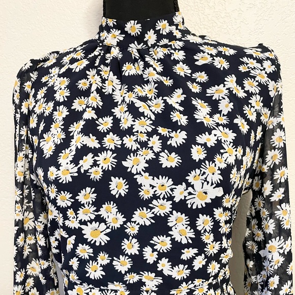 70/21 Daisy Long Sleeve Printed Dress - Picture 4 of 11